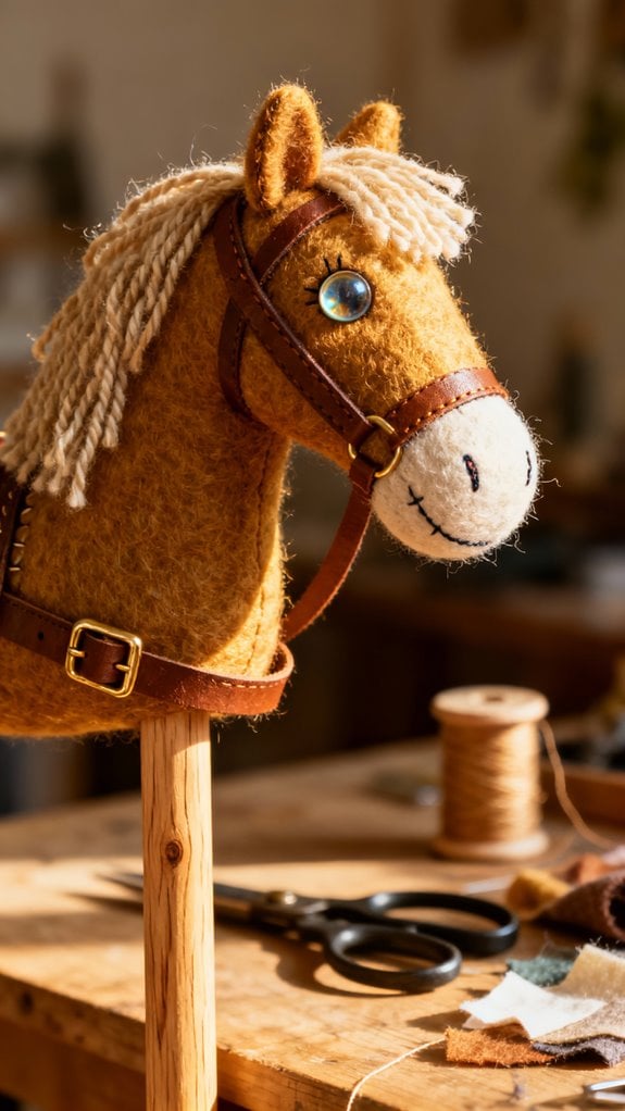 handmade hobby horse construction