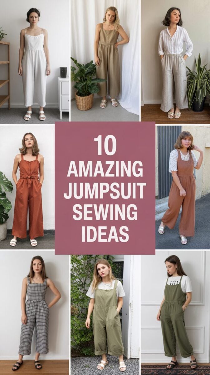 Jumpsuit Sewing Ideas
