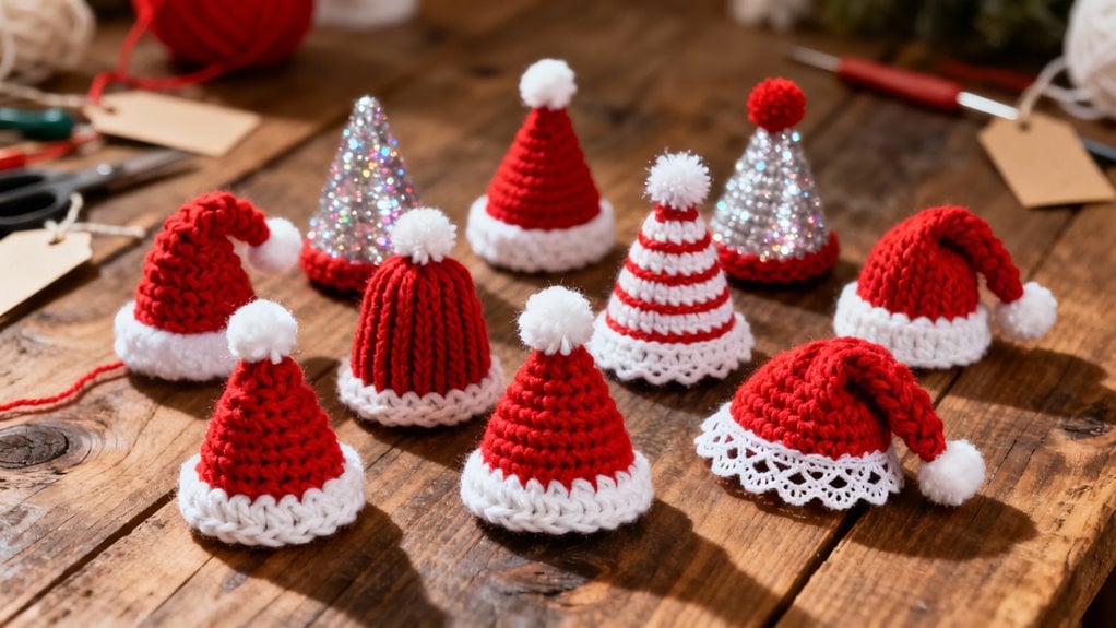 10 Best Quick Crochet Santa Hats For Last-Minute Gifts