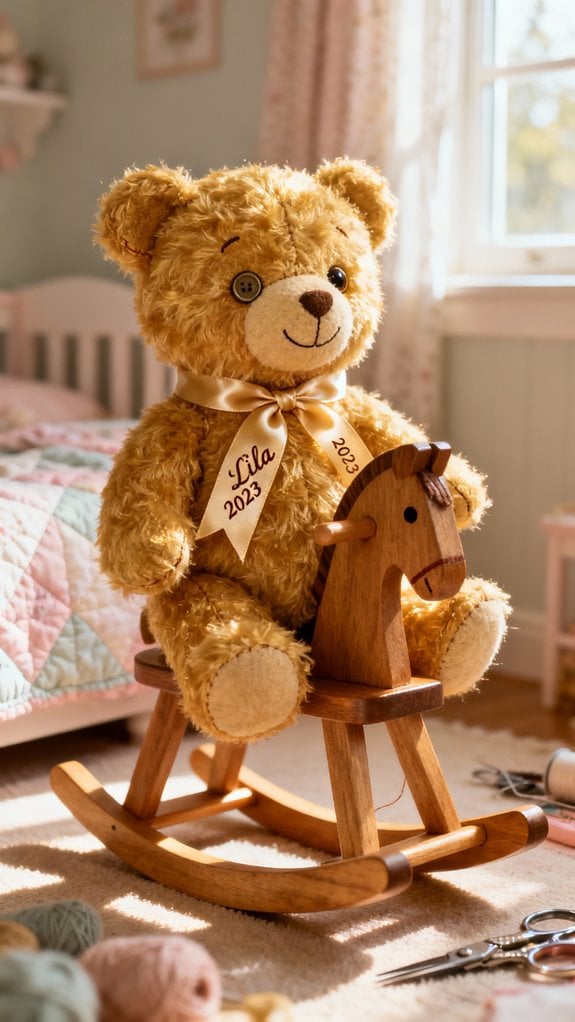 personalized embroidered teddy bear