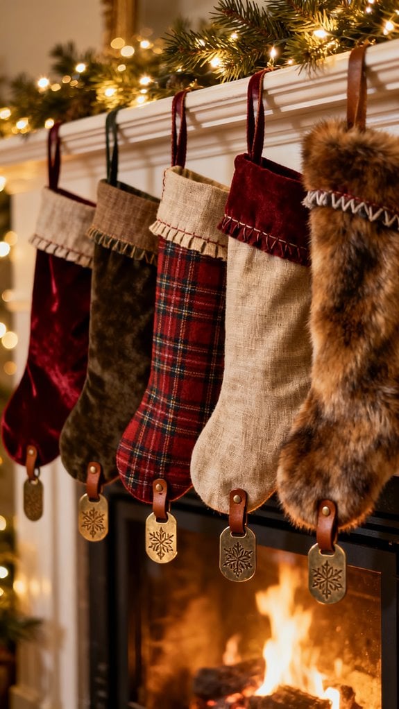 reusable name tag stockings