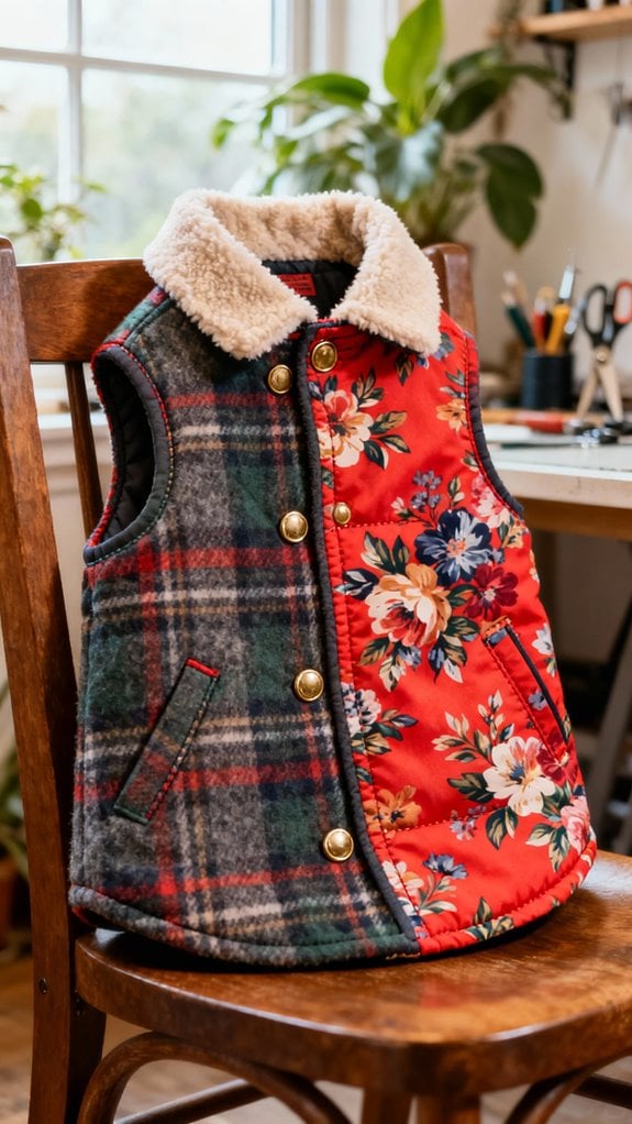 reversible dog coat sewing