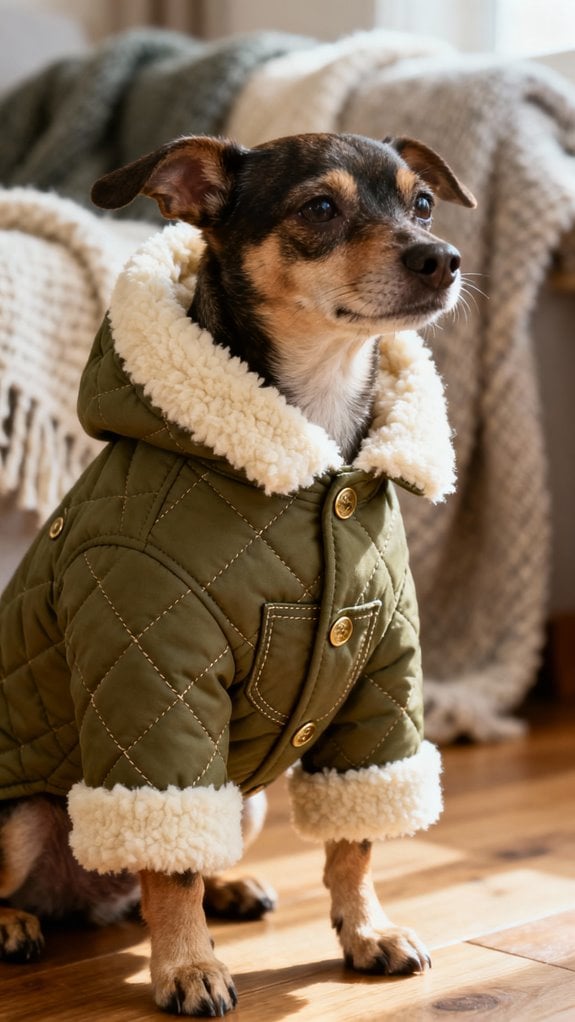 sherpa lined coat construction guide