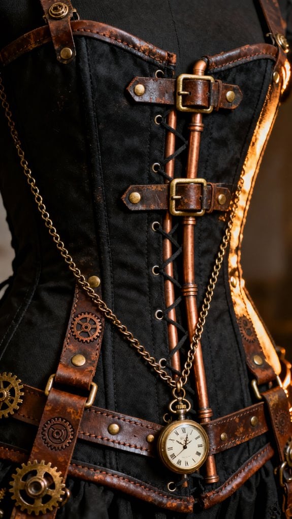steampunk corset crafting guide