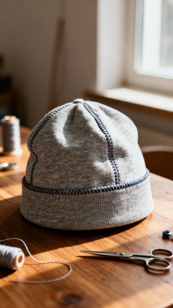 stretchy beanie sewing guide