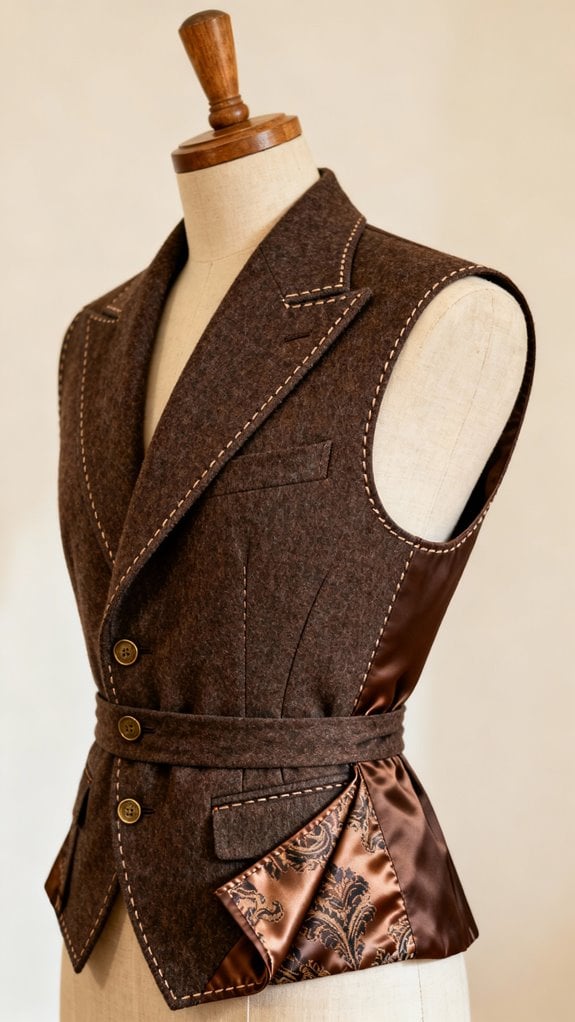 tailored vest construction techniques