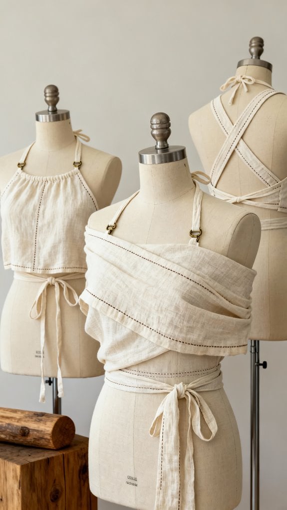 versatile convertible halter design