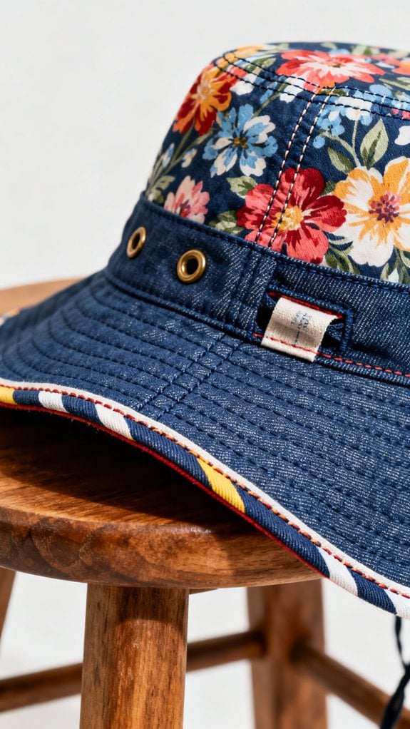 versatile reversible bucket hats