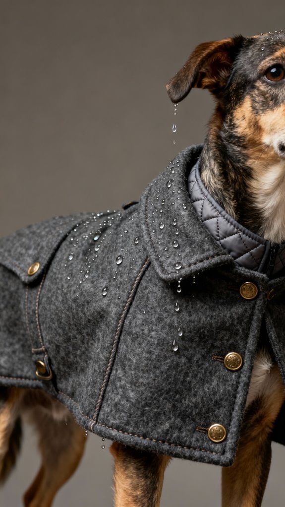 wool coat for wet warmth