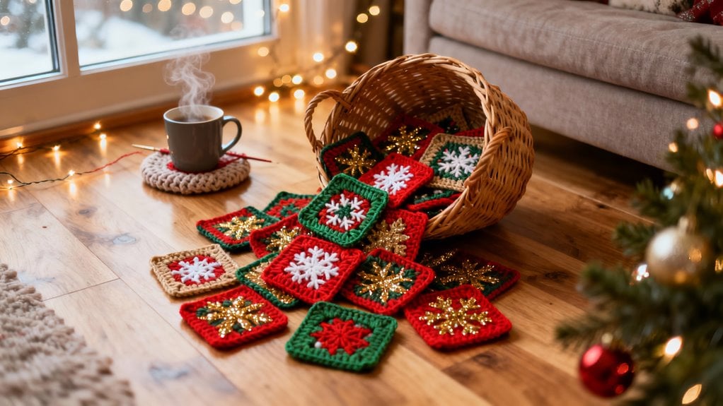 22 Amazing Christmas Granny Square Crochet You Will Love!