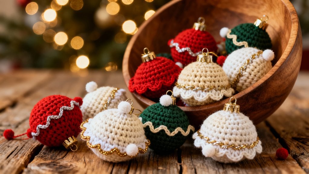 22 Amazing Crochet Christmas Baubles You Will Love!