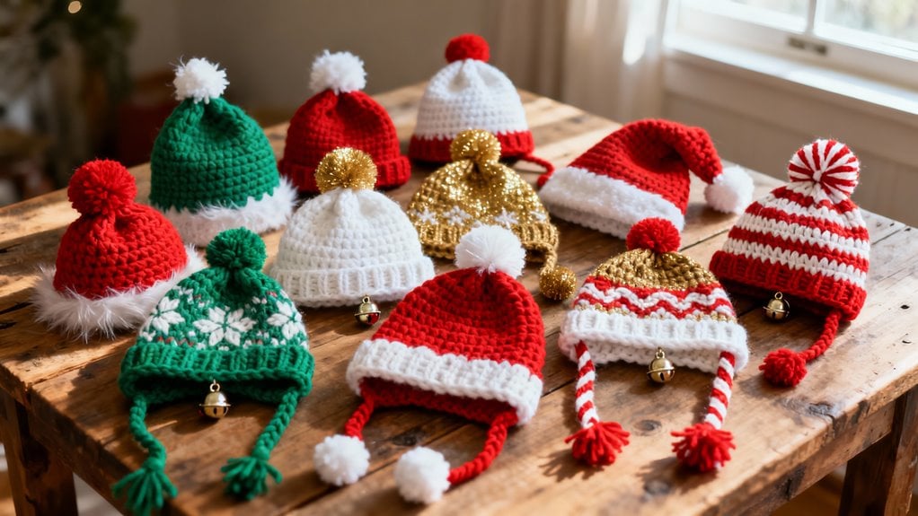 22 Amazing Crochet Christmas Hats You Will Love!