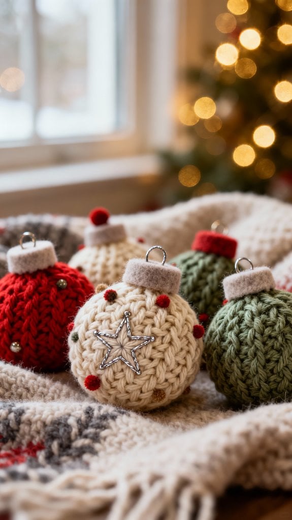 handmade christmas ball ornaments