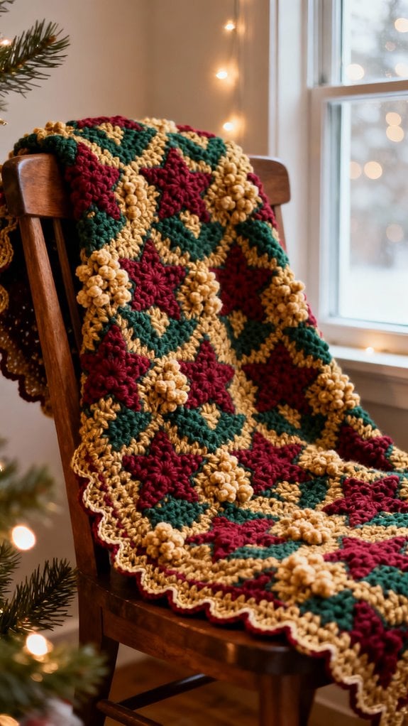 بطانية نجمة عيد الميلاد السحرية