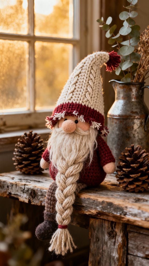 rustic farmhouse gnome decor
